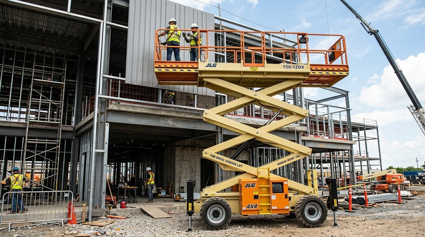 15 Meter Diesel Scissor Lift