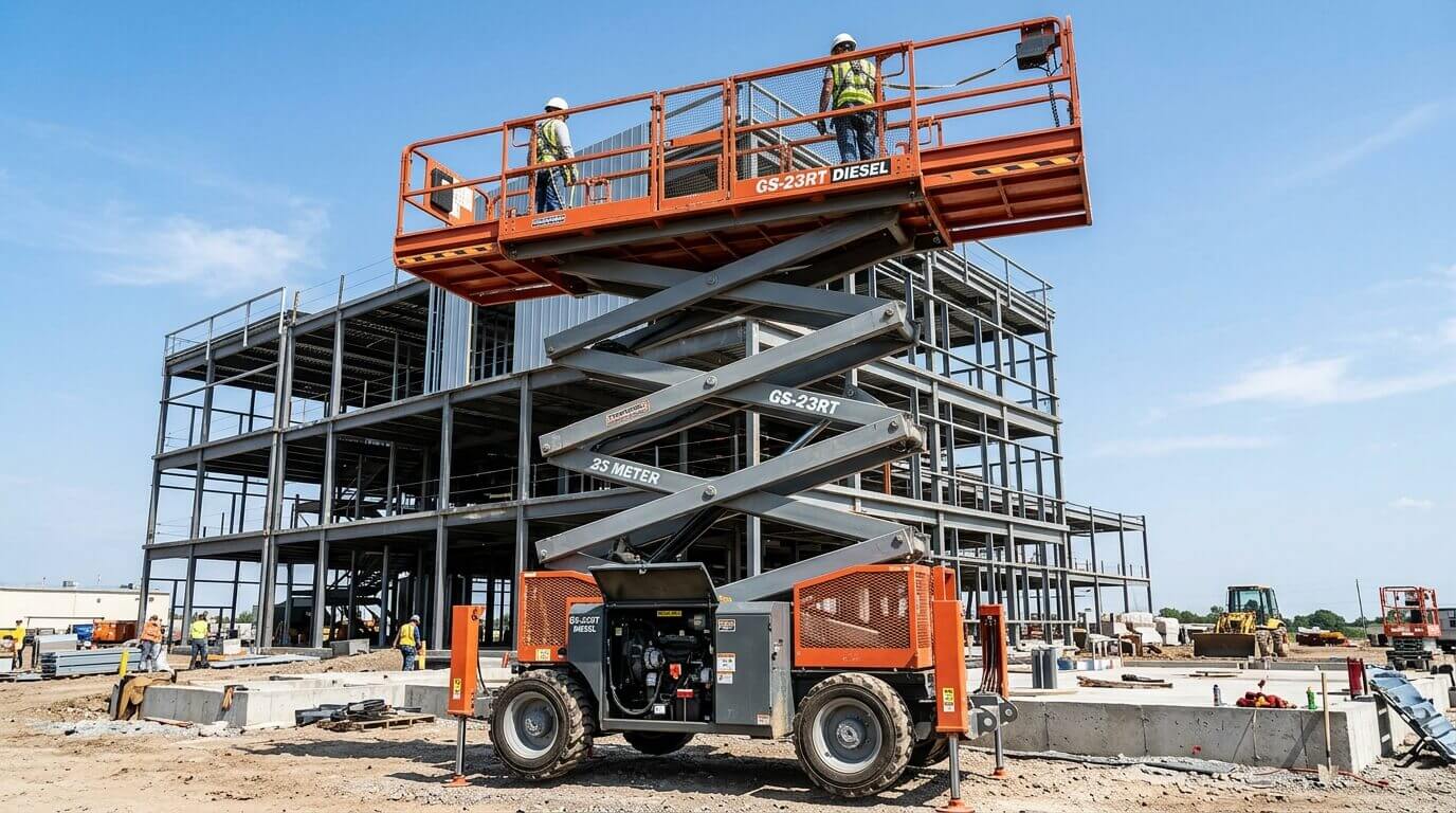 23 Meter Diesel Scissor Lift