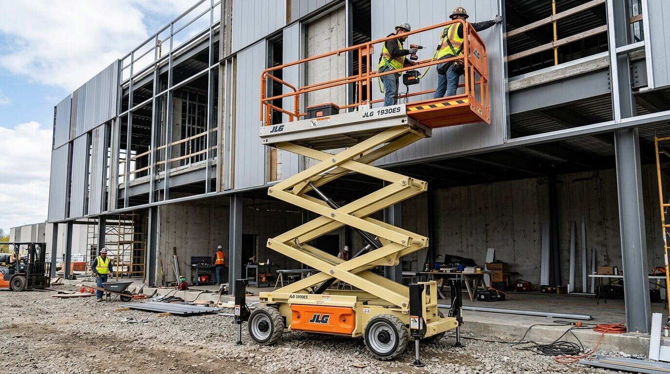 10 Meter Diesel Scissor Lift: